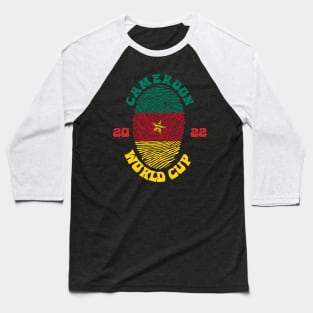 Cameroon World Cup 2022 Baseball T-Shirt